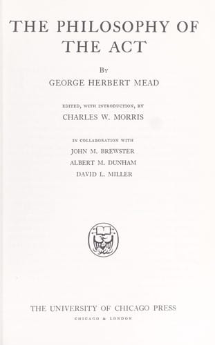 The philosophy of the act