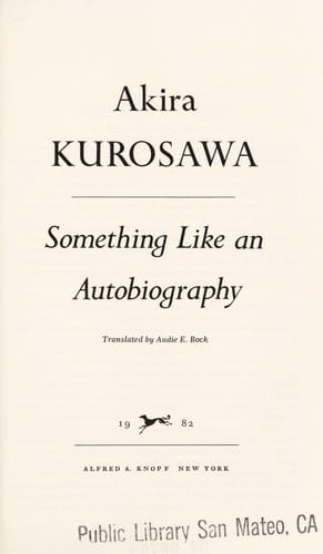 Something like an autobiography
