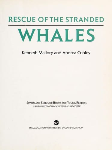 Rescue of the stranded whales