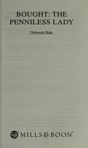 Bought:  The Penniless Lady