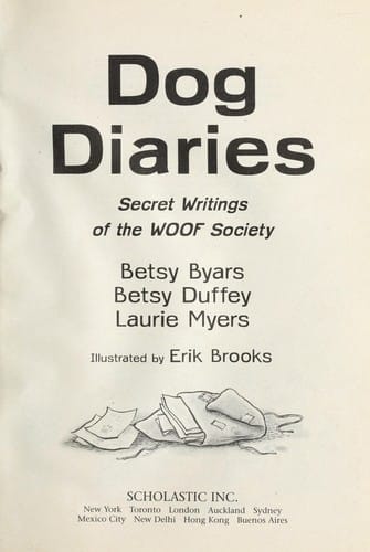 Dog diaries: secret writings of the WOOF Society