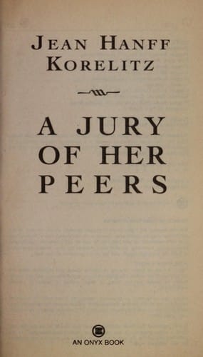 A jury of her peers