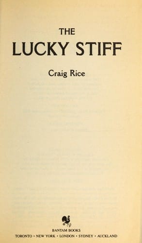 The Lucky Stiff