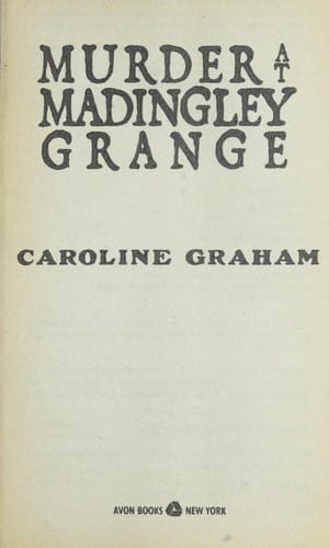 Murder at Madingley Grange