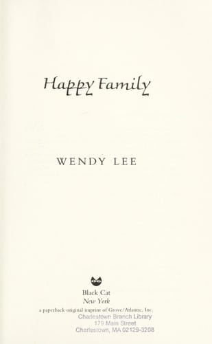 Happy family: [a novel]