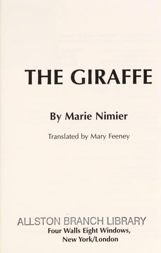 The giraffe