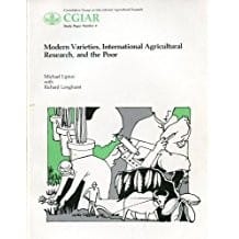 Modern varieties, international agricultural research, and the poor