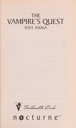 The vampire's quest