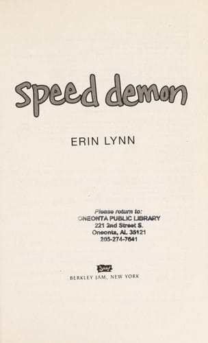 Speed demon