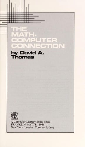 The math-computer connection