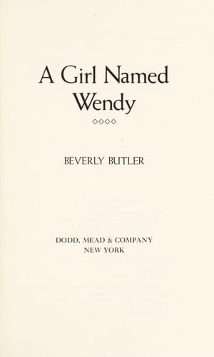 A girl named Wendy