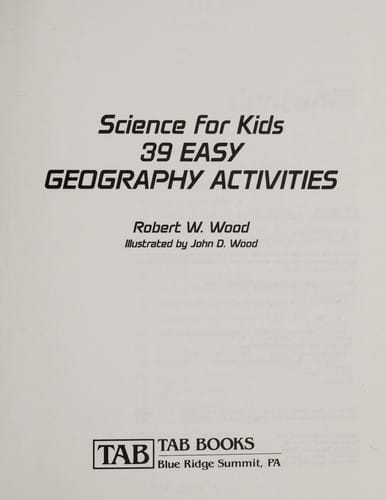Science for kids: 39 easy geography activities