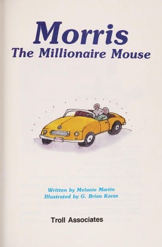 Morris, the millionaire mouse