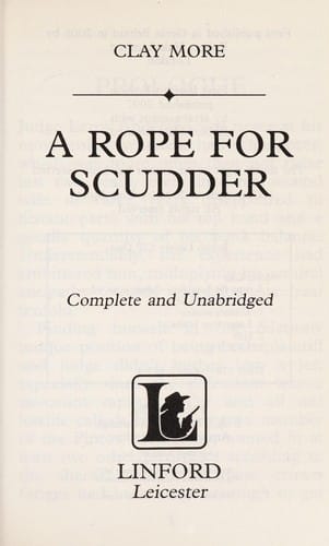 A rope for Scudder