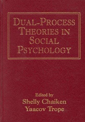 Dual-Process Theories in Social Psychology