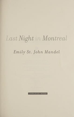 Last night in Montreal