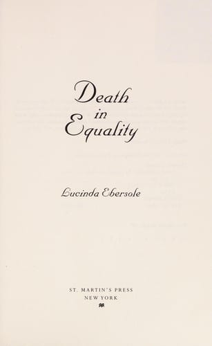 Death in Equality