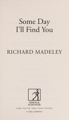 Some day I'll find you