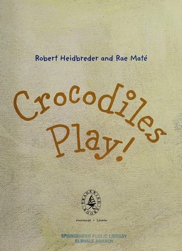 Crocodiles play