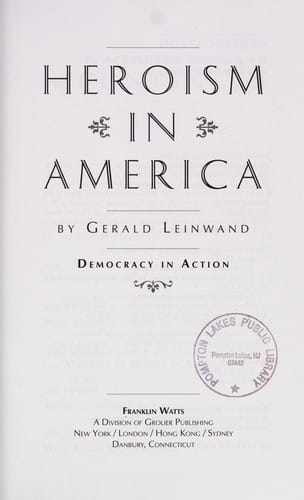 Heroism in America