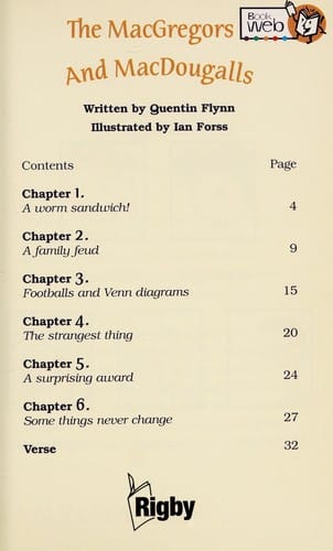The MacGregors and MacDougalls