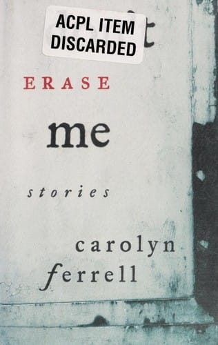 Don't erase me: stories