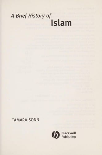 BRIEF HISTORY OF ISLAM.