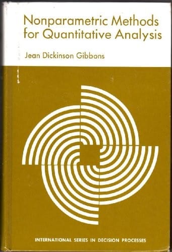 Nonparametric methods for quantitative analysis