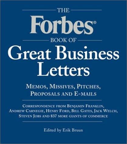 The Forbes Book of Great Business Letters