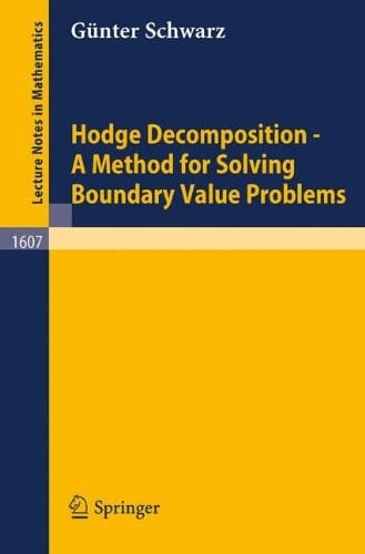 Hodge decomposition: a method for solving boundary value problems