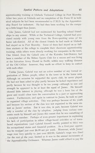 Social images and process in urban New Guinea: a study of Port Moresby.