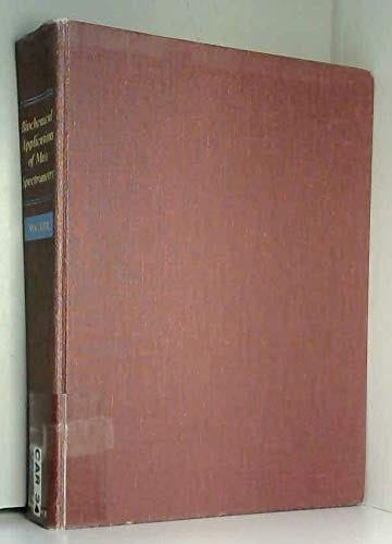 Biochemical applications of mass spectrometry.