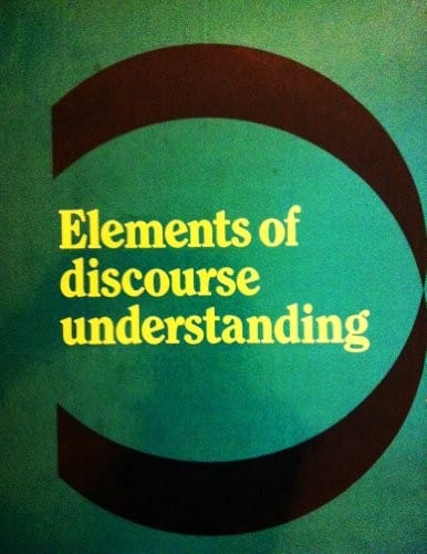 Elements of discourse understanding