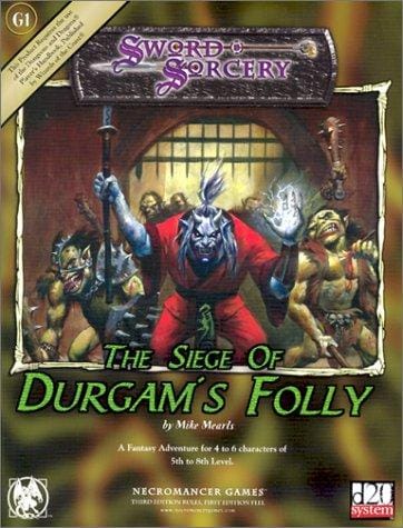 The Siege of Durgam's Folly (Sword Sorcery)