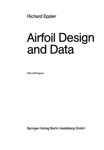 Airfoil Design and Data
