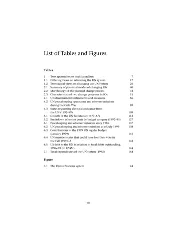 A changing United Nations: multilateral evolution and the quest for global governance