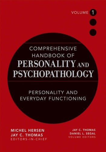Comprehensive handbook of personality and psychopathology