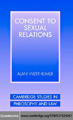 CONSENT TO SEXUAL RELATIONS.