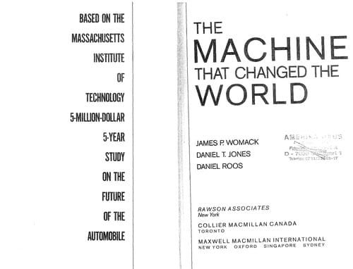 The machine that changed the world