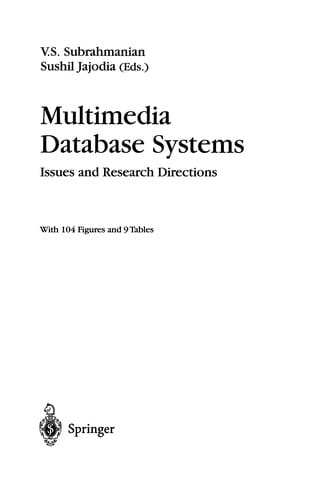 Multimedia Database Systems: Issues and Research Directions