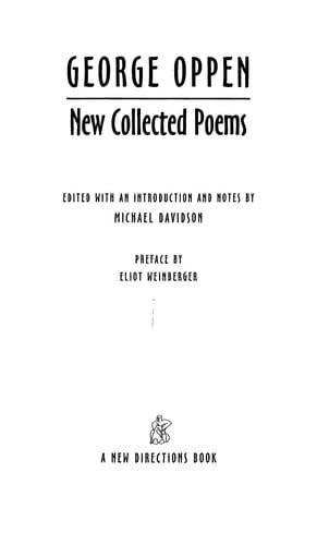 New collected poems