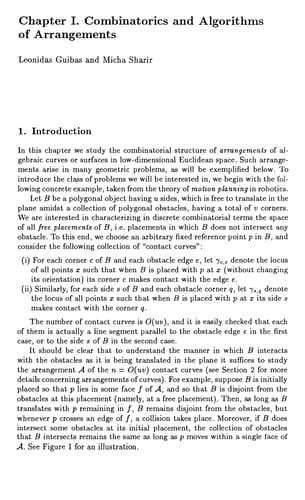 New trends in discrete and computational geometry