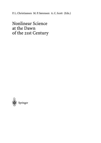 Nonlinear science at the dawn of the 21st century