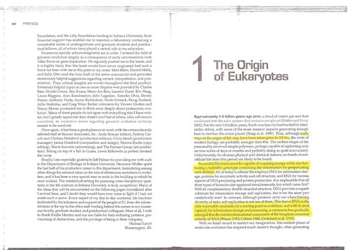 The origins of genome architecture