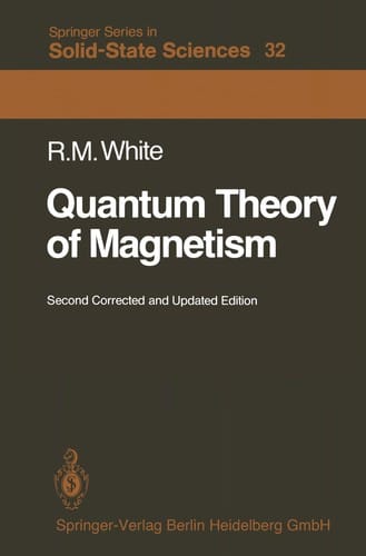 Quantum Theory of Magnetism