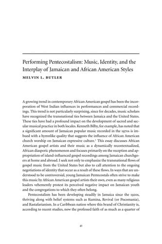 Rhythms of the Afro-Atlantic world: rituals and remembrances