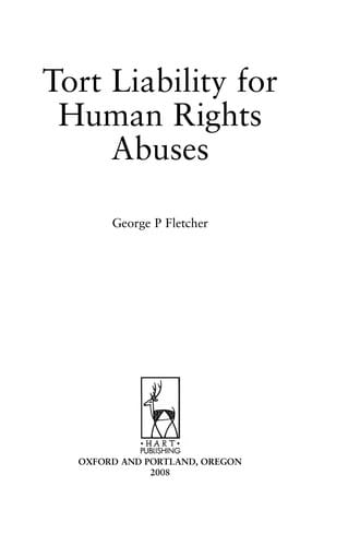 Tort Liability for Civil Rights Abuses