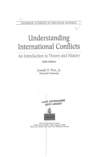 Understanding international conflicts: an introduction to theory and history