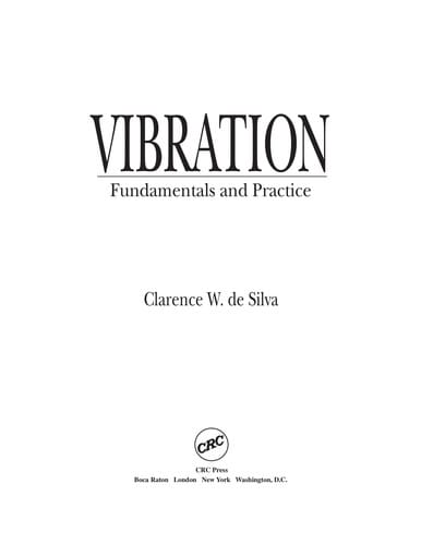Vibration: fundamentals and practice