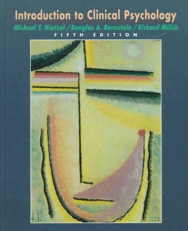 Introduction to clinical psychology